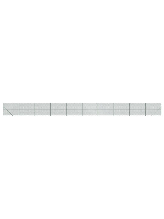 Drátěné pletivo s přírubami zelené 1,8 x 25 m