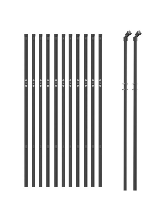 Drátěné pletivo antracitové 0,8 x 25 m