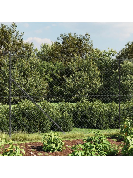 Drátěné pletivo s kotevními hroty antracitové 1,8 x 25 m