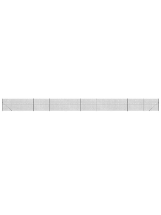 Drátěné pletivo s přírubami antracitové 1,8 x 25 m