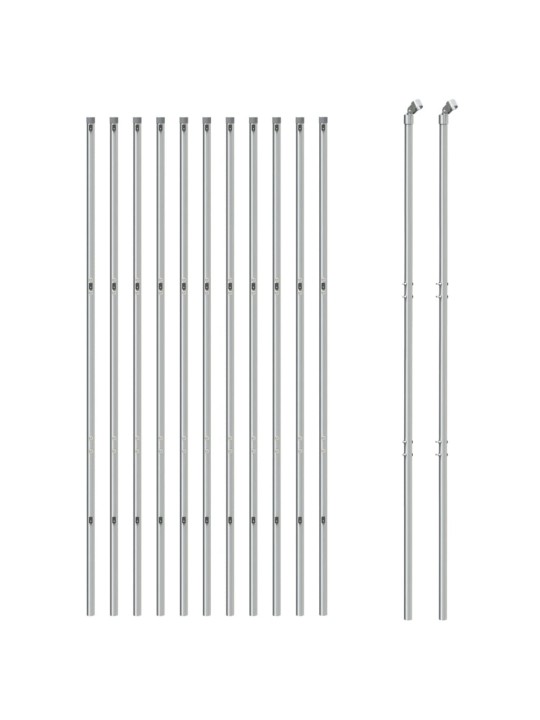 Drátěné pletivo stříbrné 1,6 x 25 m