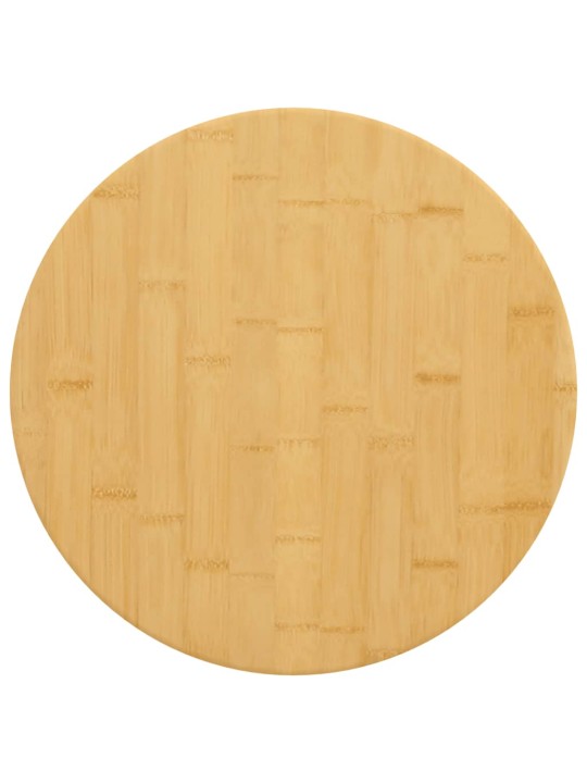 Stolní deska Ø 50 x 1,5 cm bambus