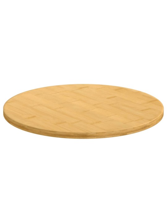Stolní deska Ø 50 x 1,5 cm bambus