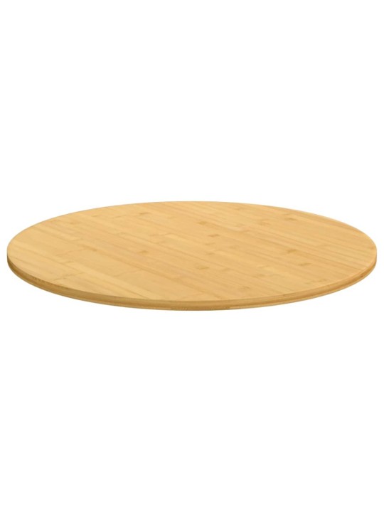 Stolní deska Ø 60 x 1,5 cm bambus