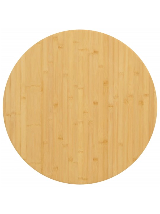 Stolní deska Ø 80 x 1,5 cm bambus