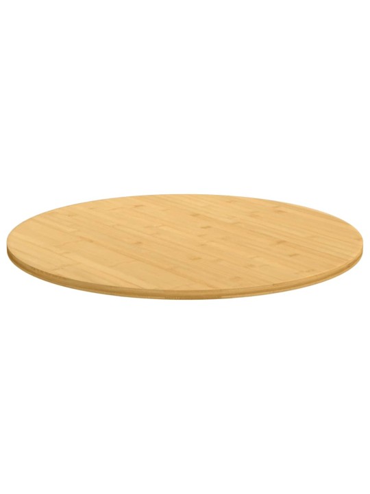 Stolní deska Ø 80 x 1,5 cm bambus
