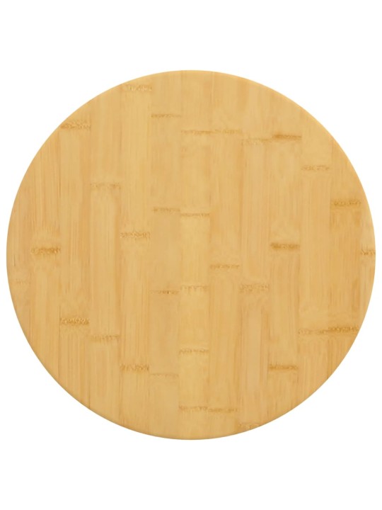 Stolní deska Ø 40 x 2,5 cm bambus