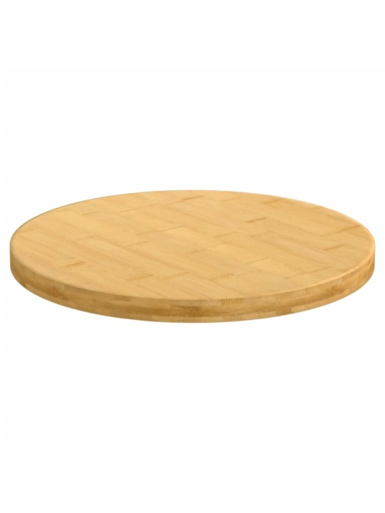 Stolní deska Ø 40 x 2,5 cm bambus