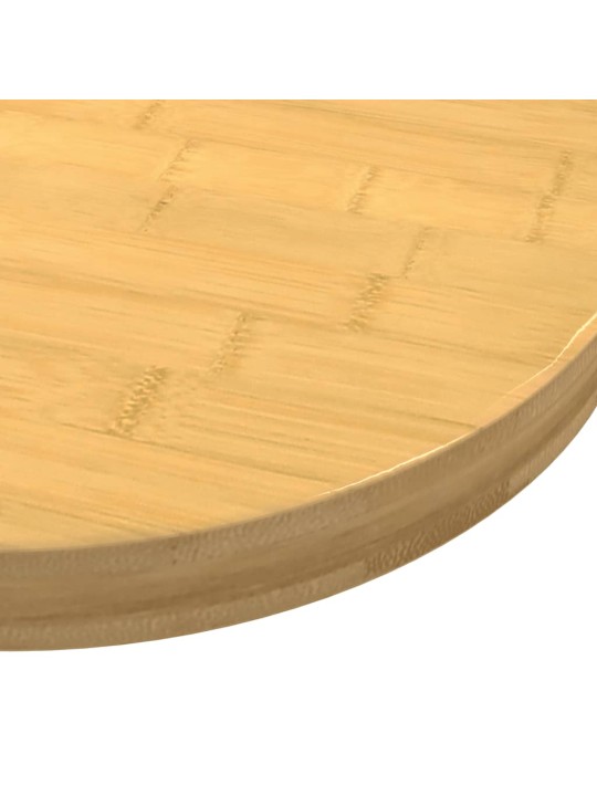 Stolní deska Ø 70 x 4 cm bambus
