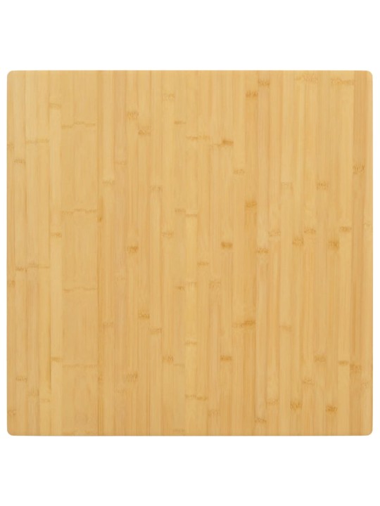 Stolní deska 70 x 70 x 1,5 cm bambus