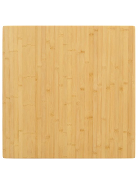 Stolní deska 80 x 80 x 2,5 cm bambus