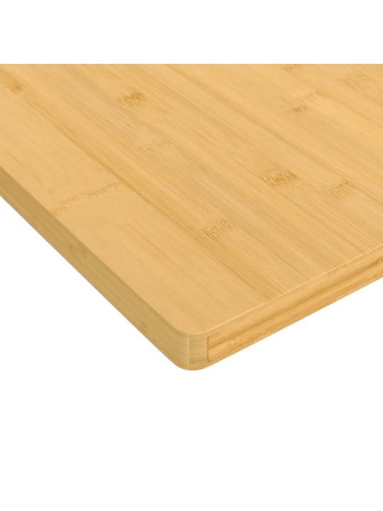 Stolní deska 80 x 80 x 2,5 cm bambus