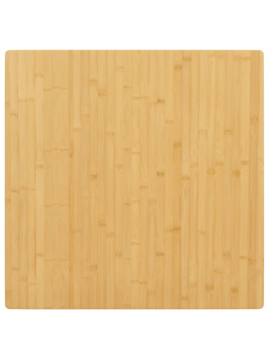 Stolní deska 90 x 90 x 2,5 cm bambus