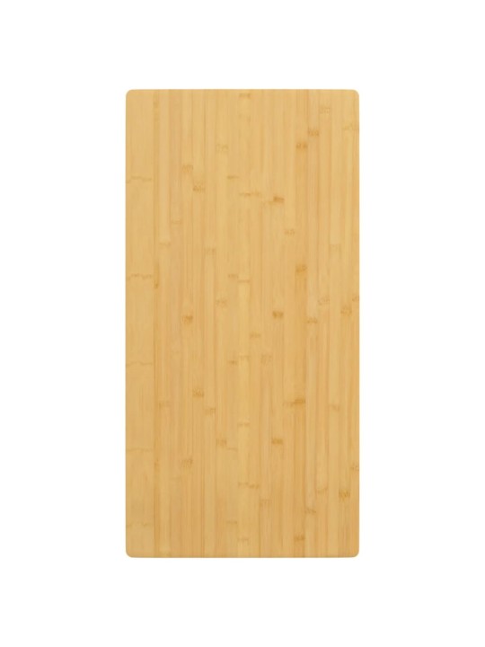 Stolní deska 50 x 100 x 2,5 cm bambus