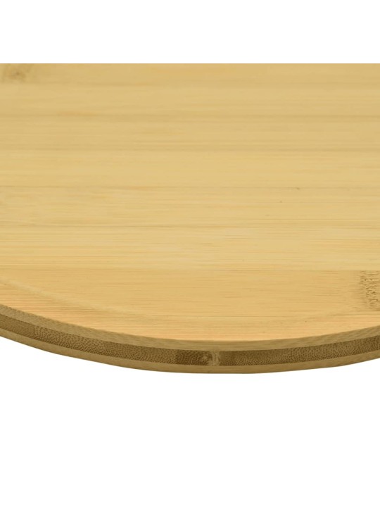 Talíře na pizzu 4 ks Ø 32 x 1,5 cm bambus