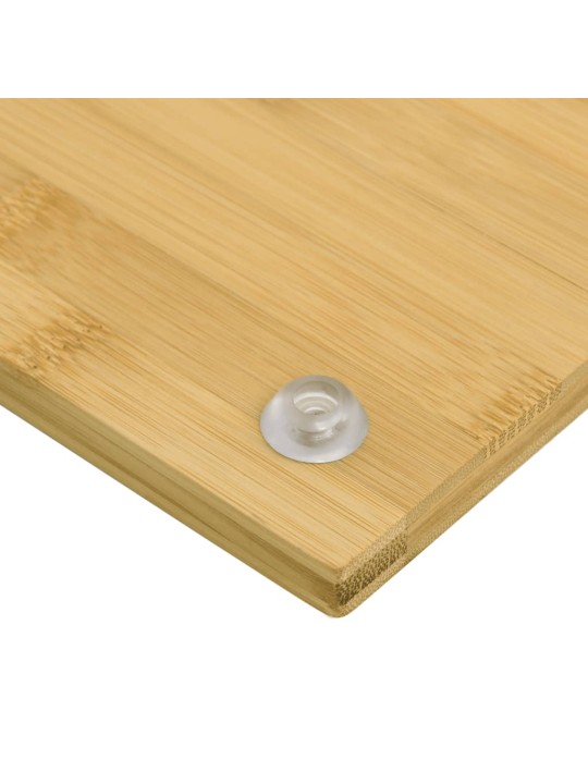 Krycí desky na sporák 2 ks 50 x 28 x 1,5 cm bambus
