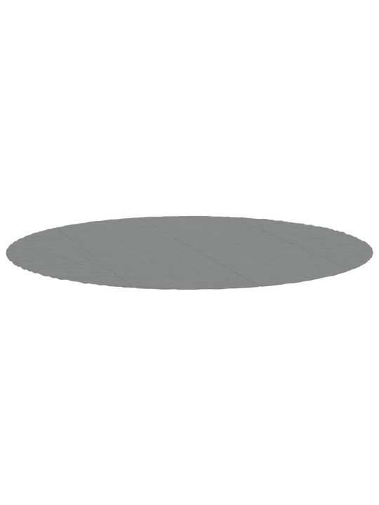 Podložka pod bazén světle šedá Ø458 cm polyesterová geotextilie