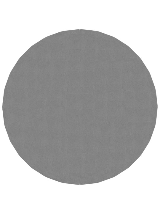 Podložka pod bazén světle šedá Ø244 cm polyesterová geotextilie