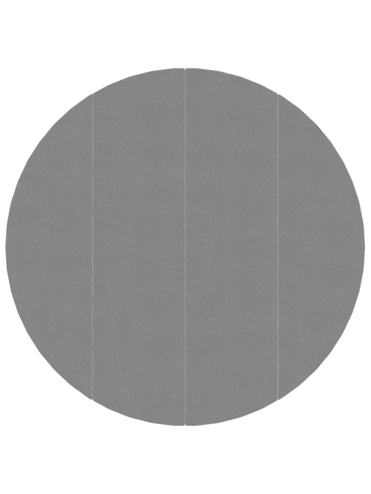 Podložka pod bazén světle šedá Ø428 cm polyesterová geotextilie