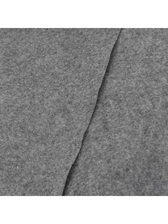 Podložka pod bazén světle šedá Ø428 cm polyesterová geotextilie