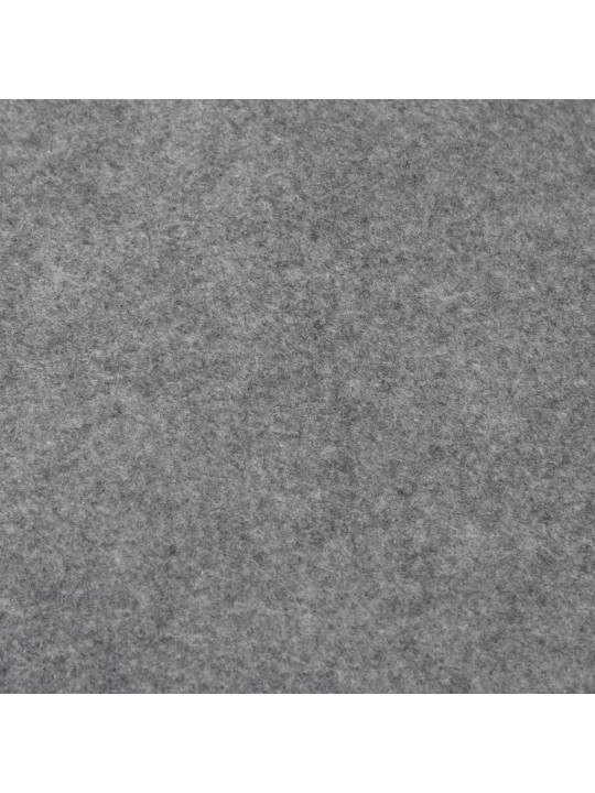 Podložka pod bazén světle šedá Ø428 cm polyesterová geotextilie