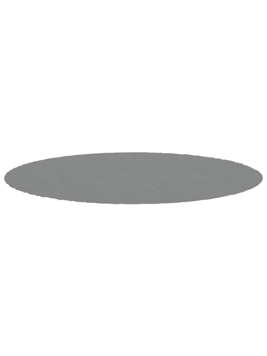 Podložka pod bazén světle šedá Ø458 cm polyesterová geotextilie