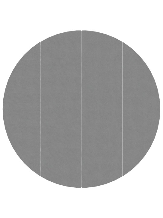 Podložka pod bazén světle šedá Ø500 cm polyesterová geotextilie