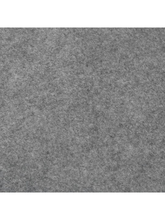 Podložka pod bazén světle šedá Ø550 cm polyesterová geotextilie