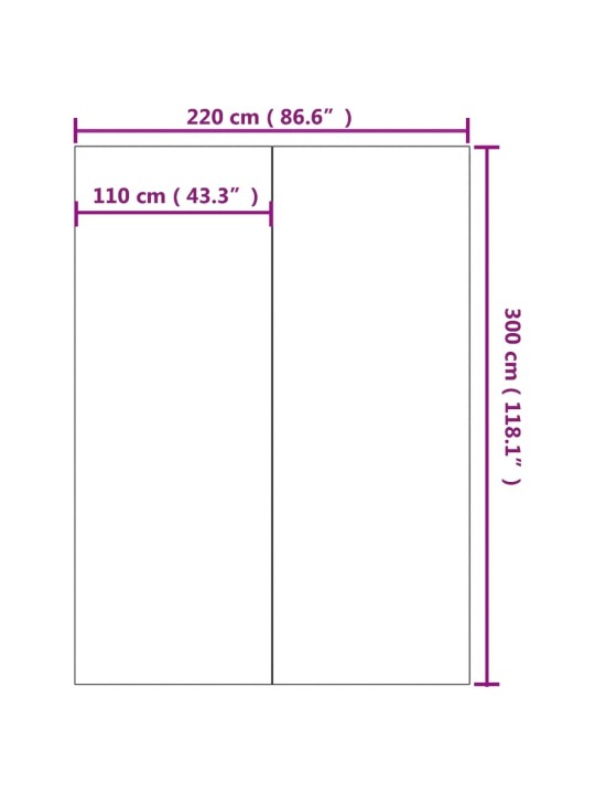 Podložka pod bazén světle šedá 300x220 cm polyester geotextilie
