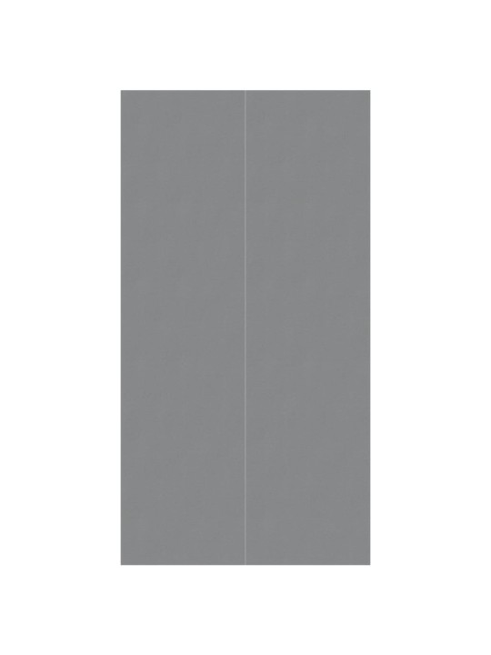 Podložka pod bazén světle šedá 420x220 cm polyester geotextilie