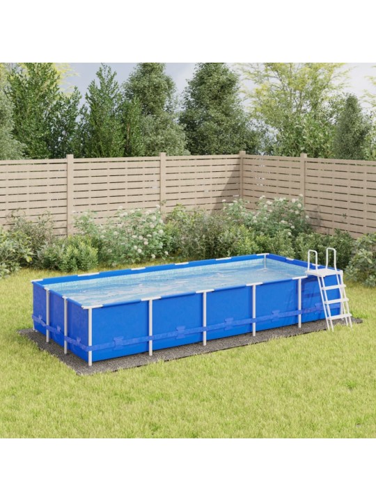 Podložka pod bazén světle šedá 550x280 cm polyester geotextilie