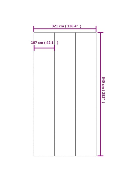 Podložka pod bazén světle šedá 640x321 cm polyester geotextilie