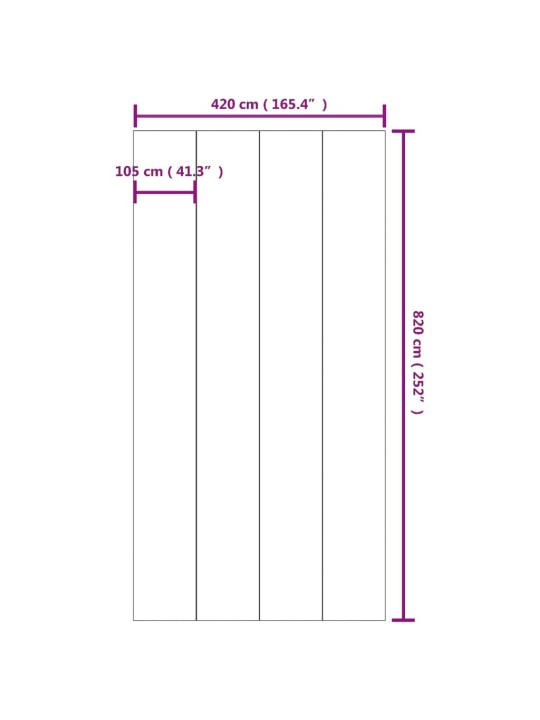 Podložka pod bazén světle šedá 820x420 cm polyester geotextilie