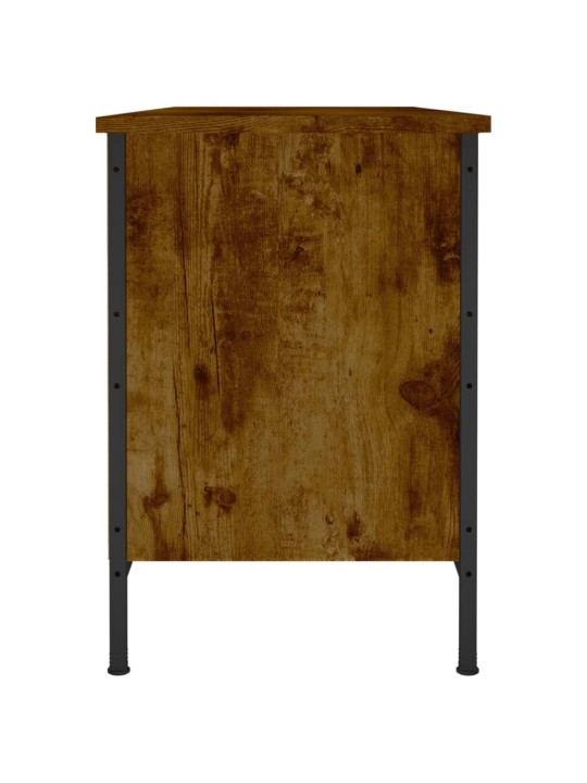 Botník kouřový dub 100 x 35 x 50 cm kompozitní dřevo