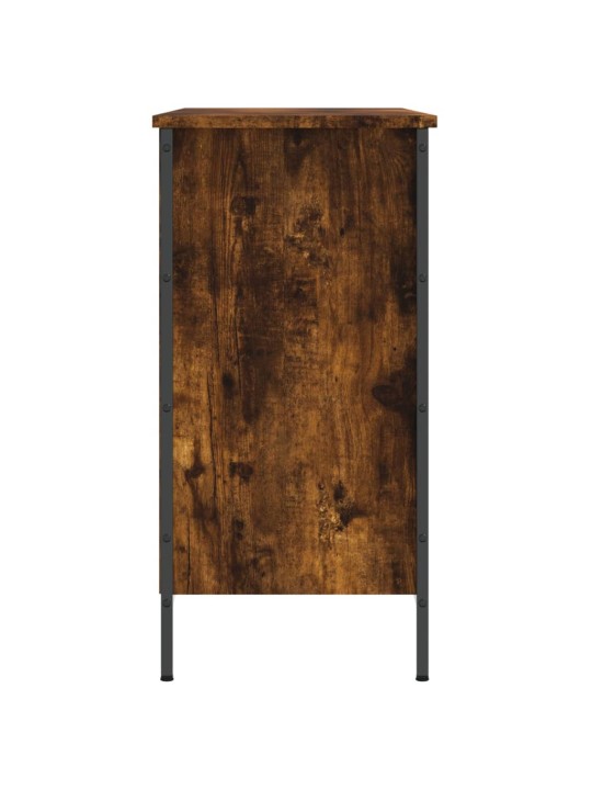Botník kouřový dub 100 x 35 x 70 cm kompozitní dřevo