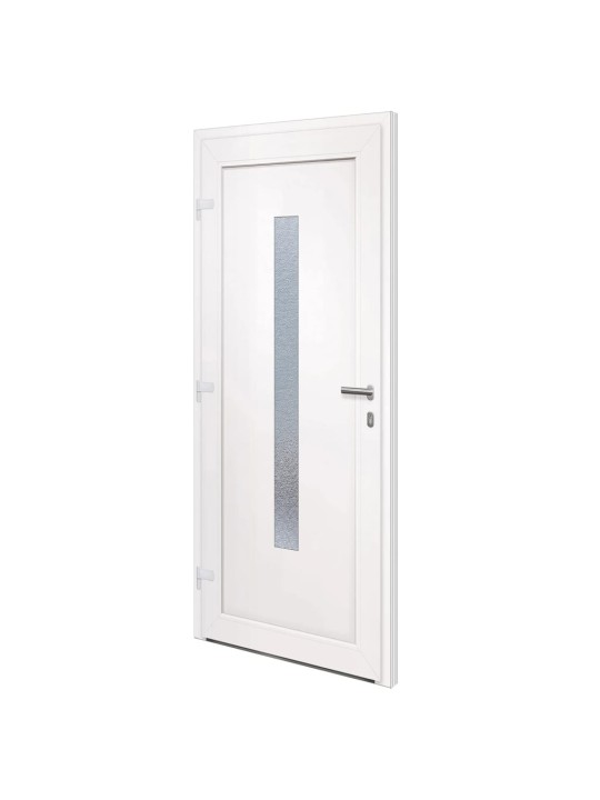 Vchodové dveře antracitové 98 x 208 cm pvc
