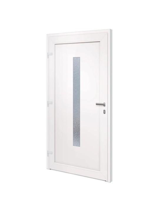 Vchodové dveře antracitové 108 x 208 cm pvc