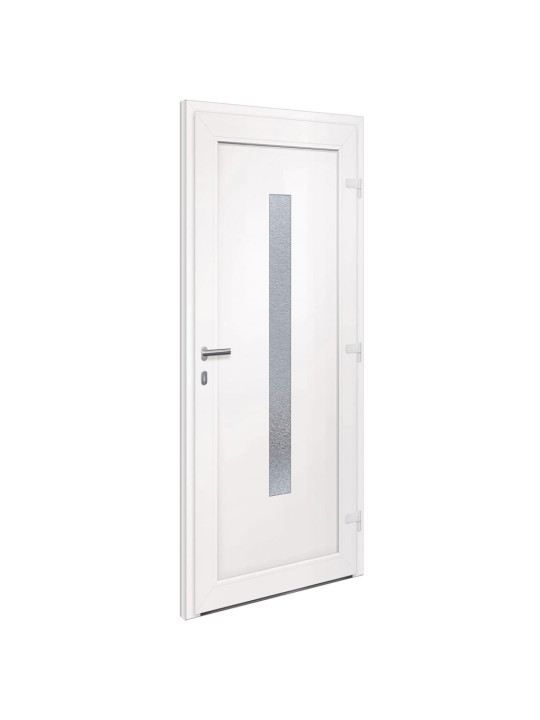Vchodové dveře antracitové 88 x 200 cm pvc