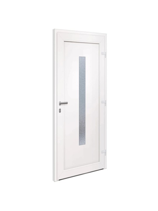 Vchodové dveře antracitové 98 x 208 cm pvc