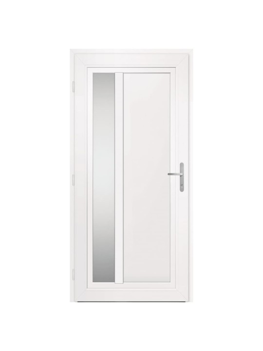 Vchodové dveře antracitové 98 x 208 cm pvc