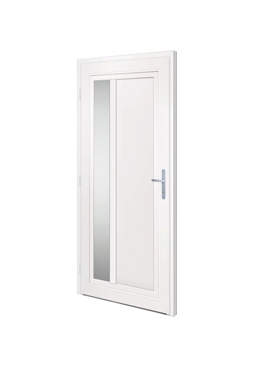 Vchodové dveře antracitové 98 x 208 cm pvc