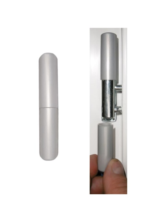 Vchodové dveře antracitové 98 x 208 cm pvc