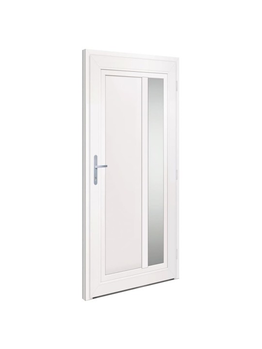 Vchodové dveře antracitové 98 x 200 cm pvc