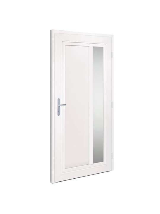 Vchodové dveře antracitové 108 x 208 cm pvc