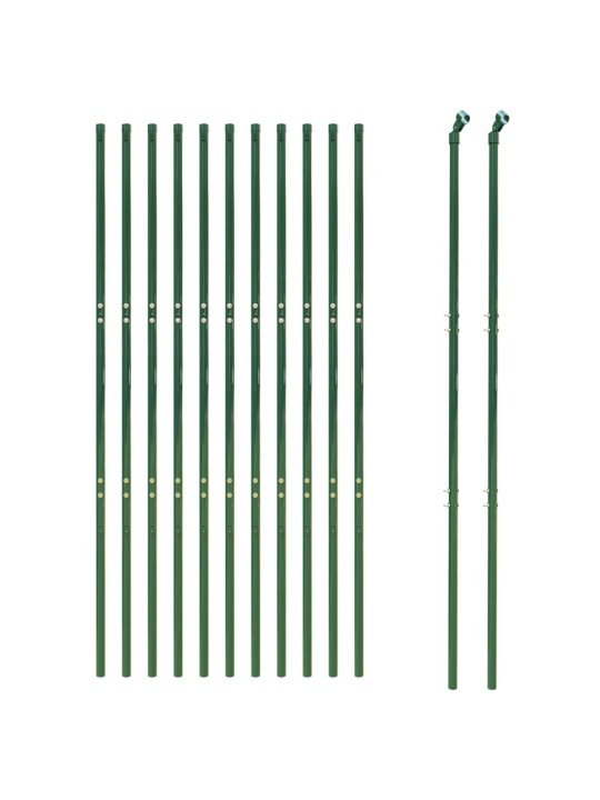 Drátěné pletivo zelené 1,6 x 25 m pozinkovaná ocel