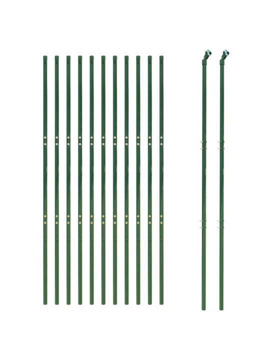 Drátěné pletivo zelené 2,2 x 25 m pozinkovaná ocel