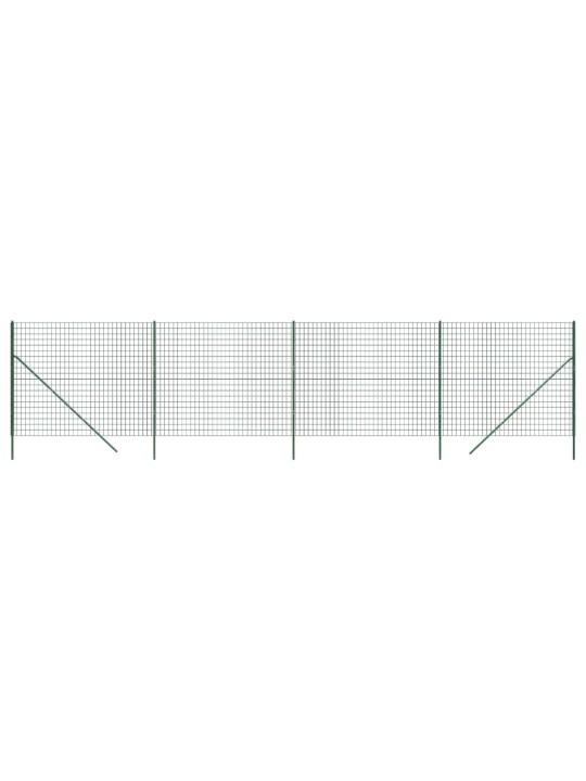 Drátěné pletivo zelené 2 x 10 m pozinkovaná ocel