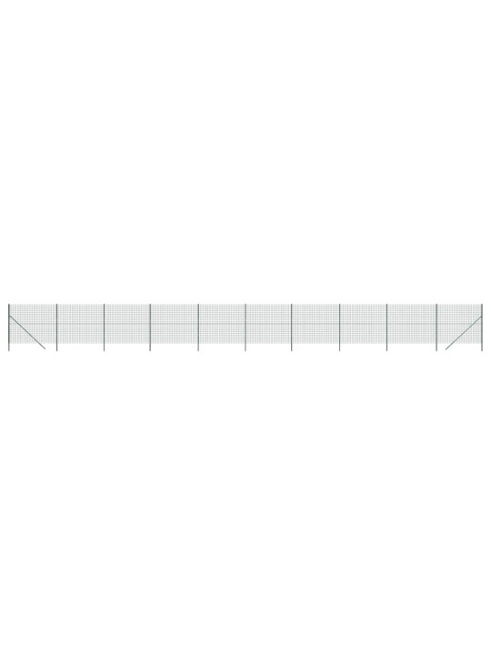 Drátěné pletivo zelené 1,6 x 25 m pozinkovaná ocel