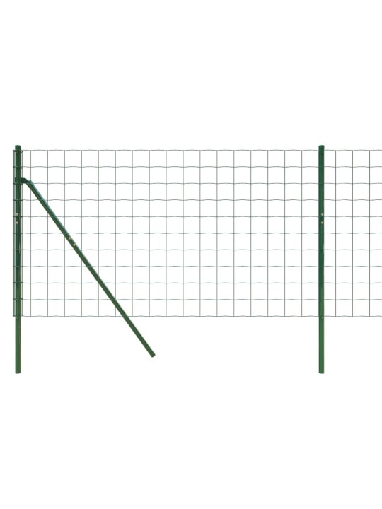 Drátěné pletivo zelené 0,8 x 10 m pozinkovaná ocel