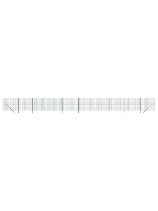 Drátěné pletivo zelené 1,6 x 25 m pozinkovaná ocel